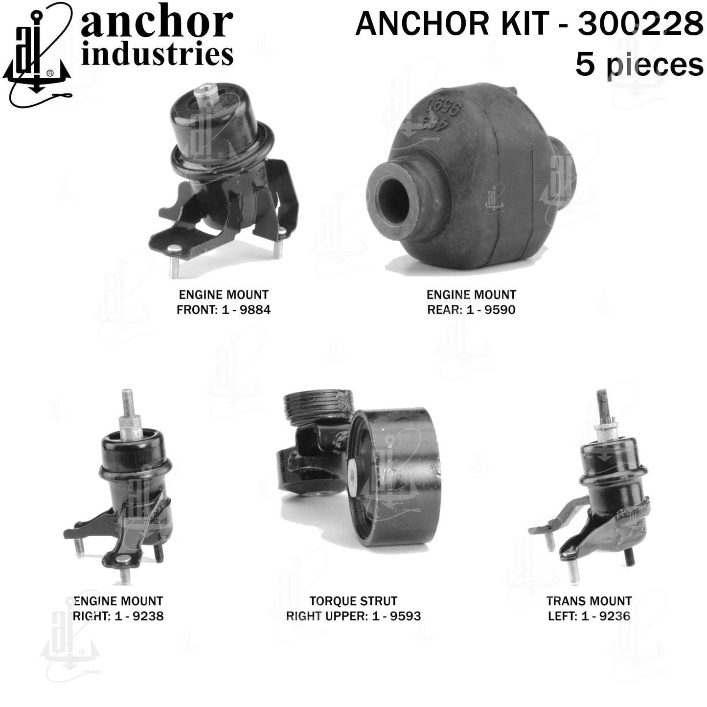 Anchor Engine Mount Kit 300228
