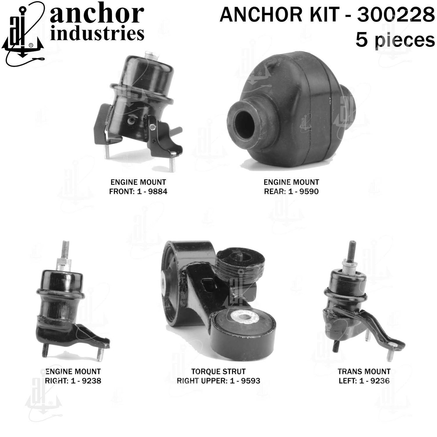 Anchor Engine Mount Kit 300228