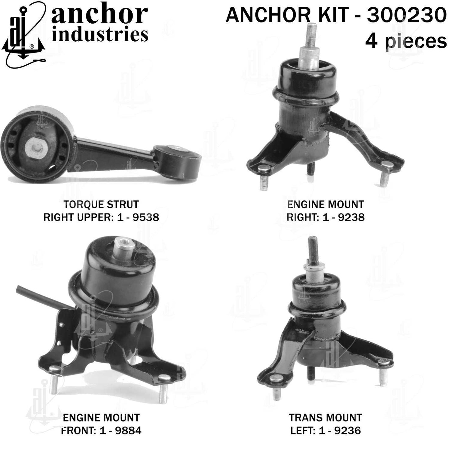 Anchor Engine Mount Kit 300230