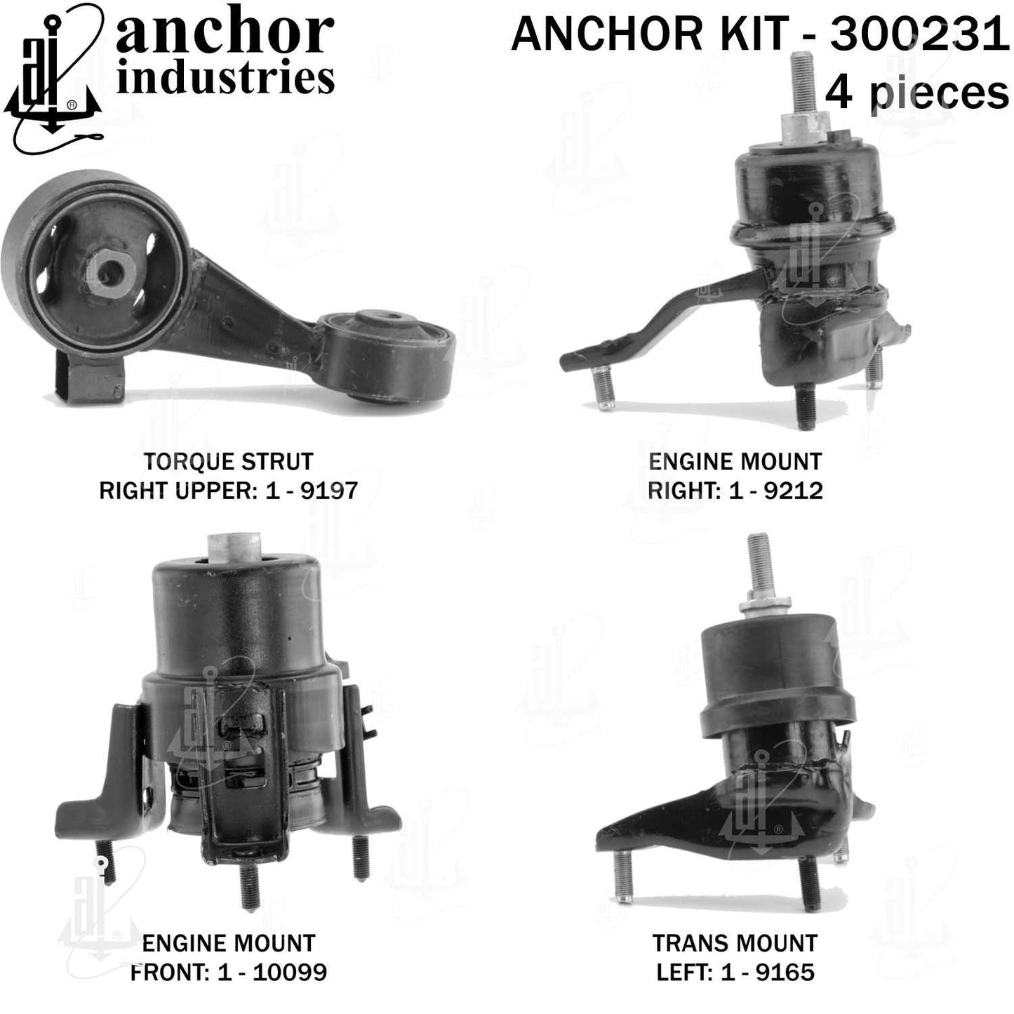 Anchor Engine Mount Kit 300231