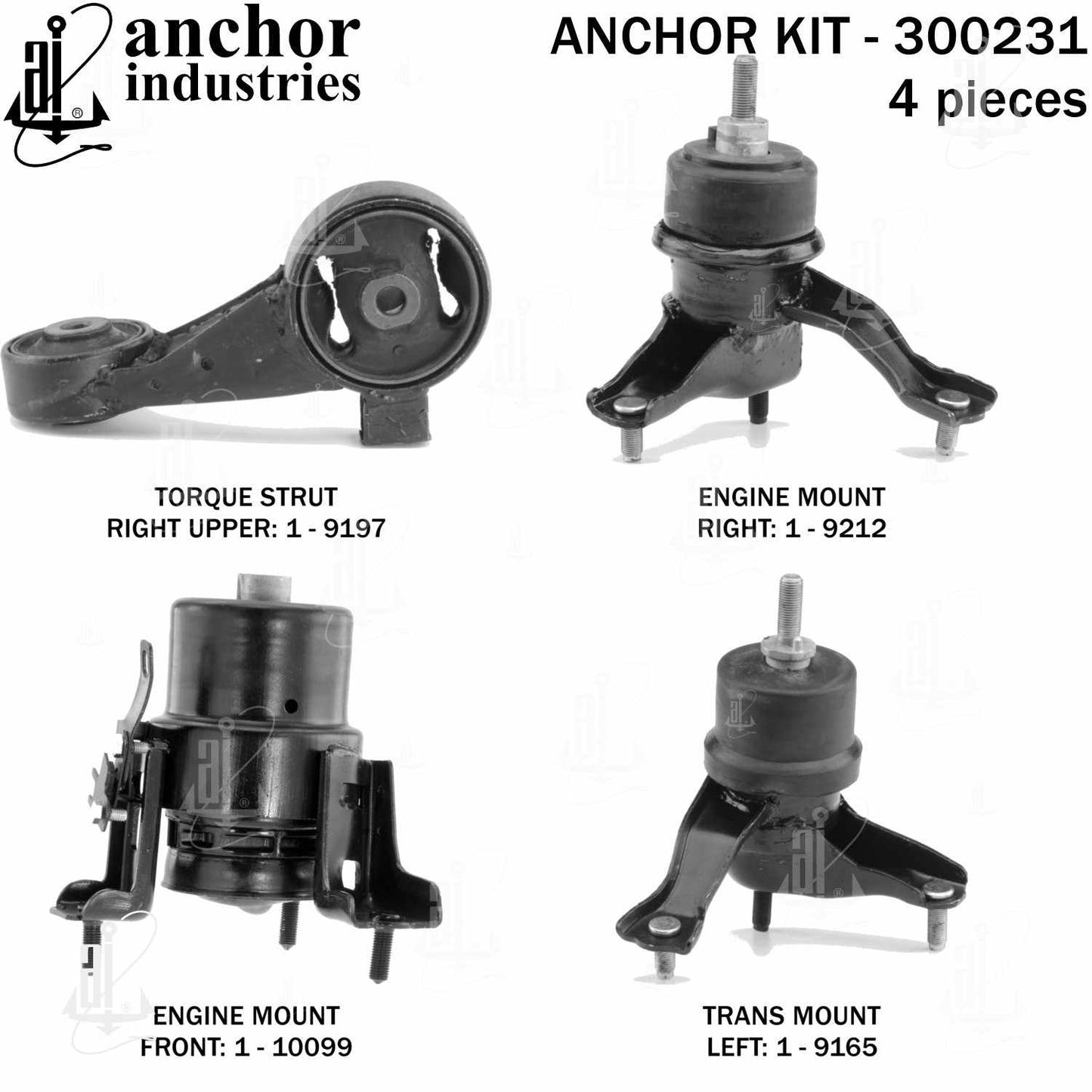 Anchor Engine Mount Kit 300231