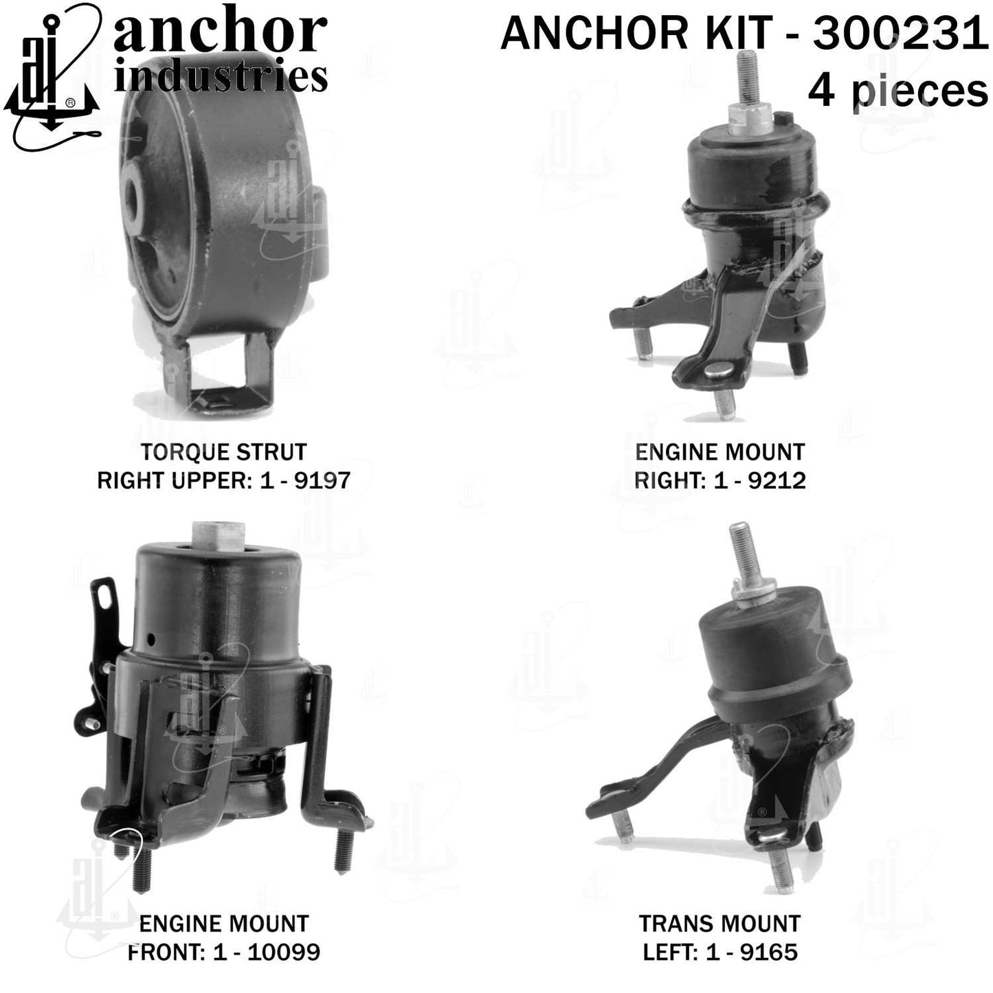 Anchor Engine Mount Kit 300231