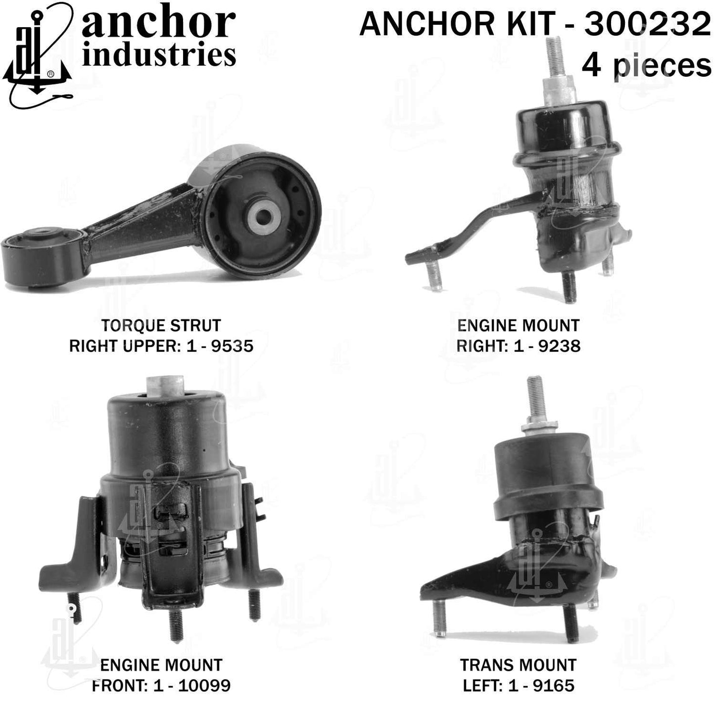 Anchor Engine Mount Kit 300232