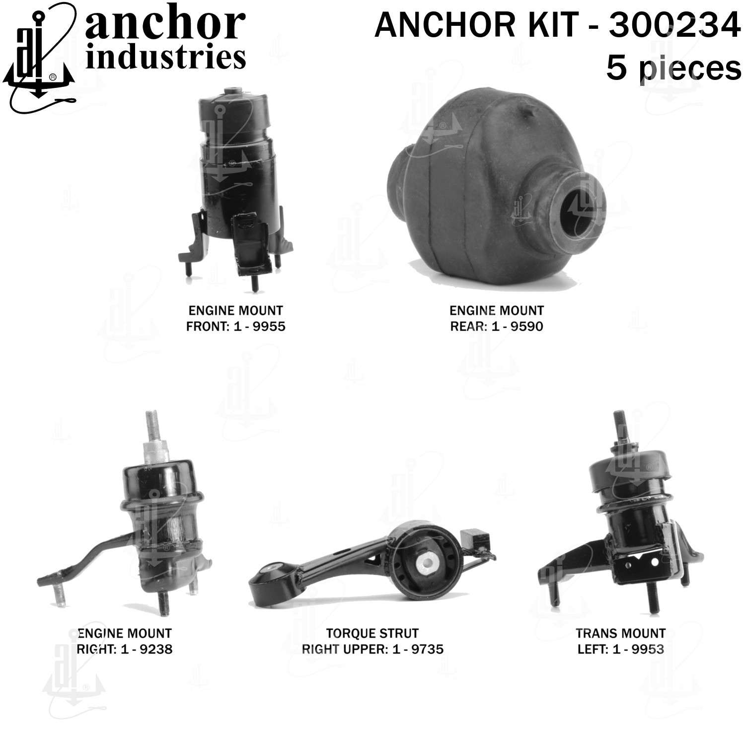 Anchor Engine Mount Kit 300234