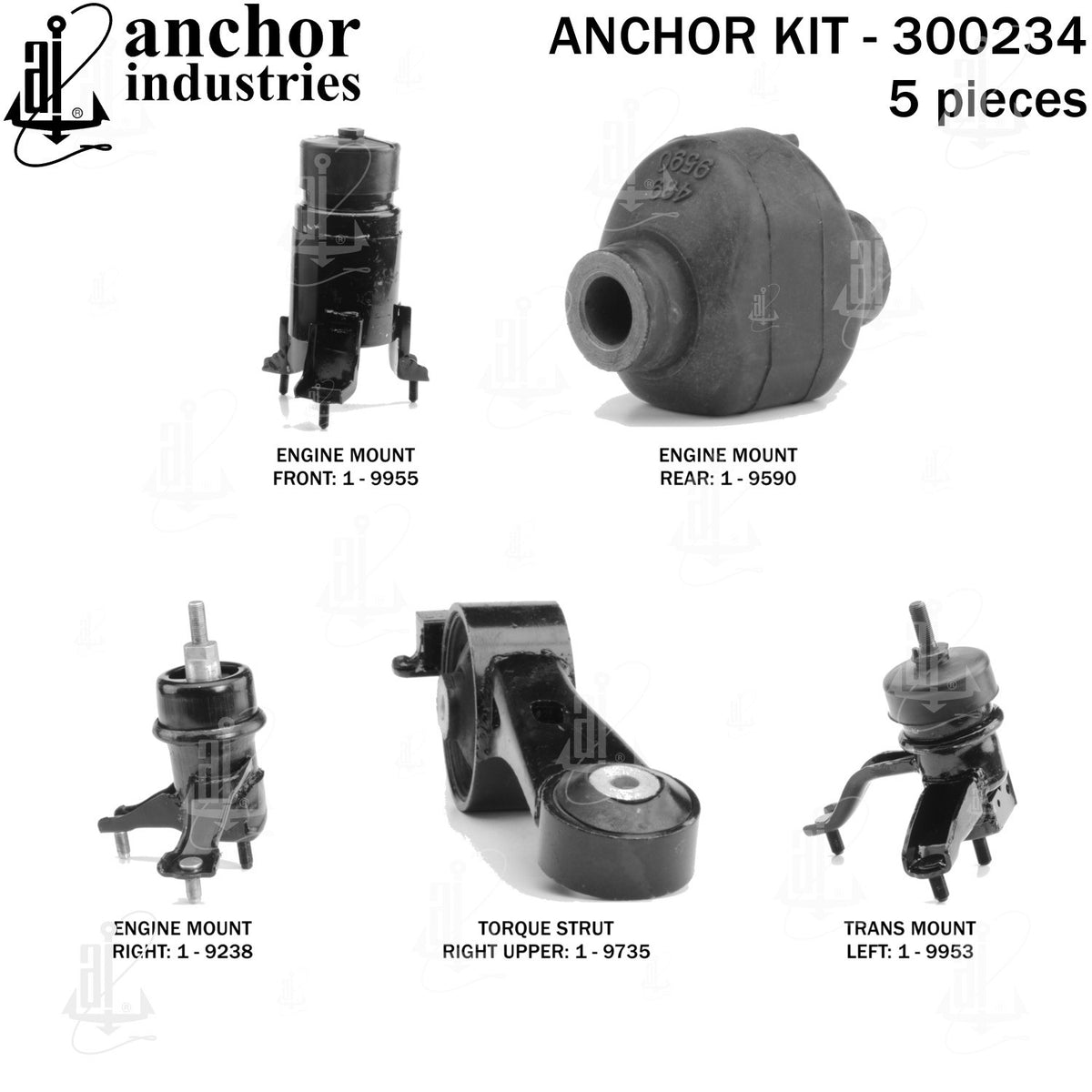 Anchor Engine Mount Kit 300234