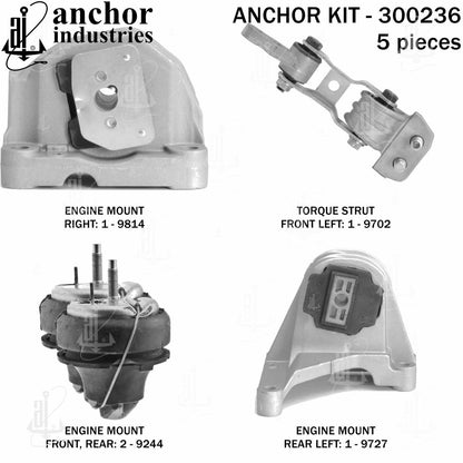 Anchor Engine Mount Kit 300236