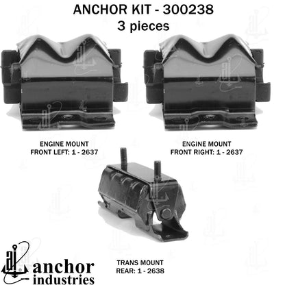 Anchor Engine Mount Kit 300238
