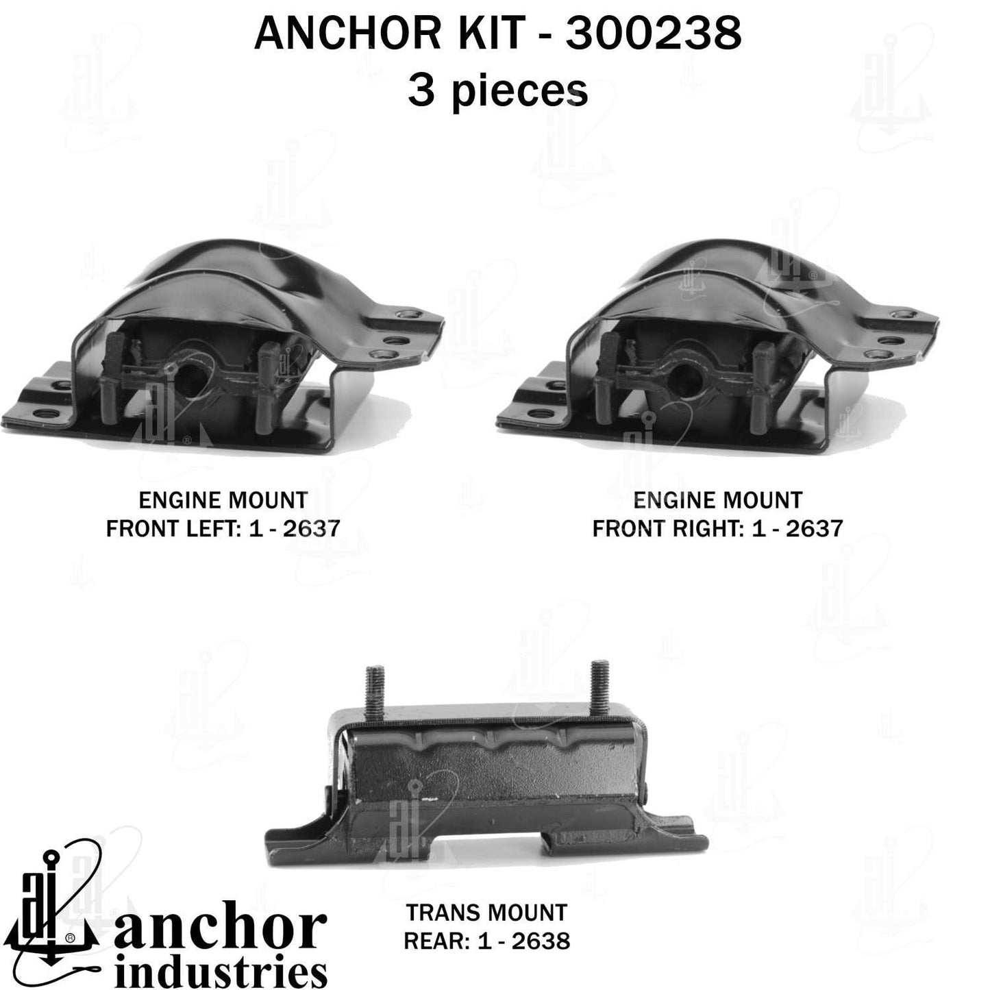 Anchor Engine Mount Kit 300238