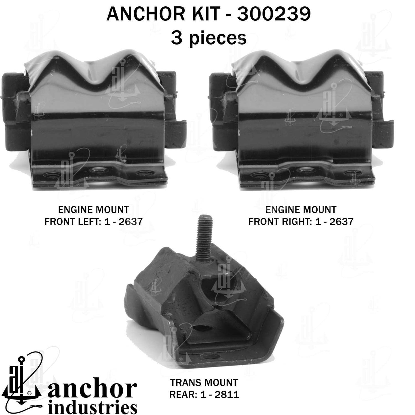Anchor Engine Mount Kit 300239