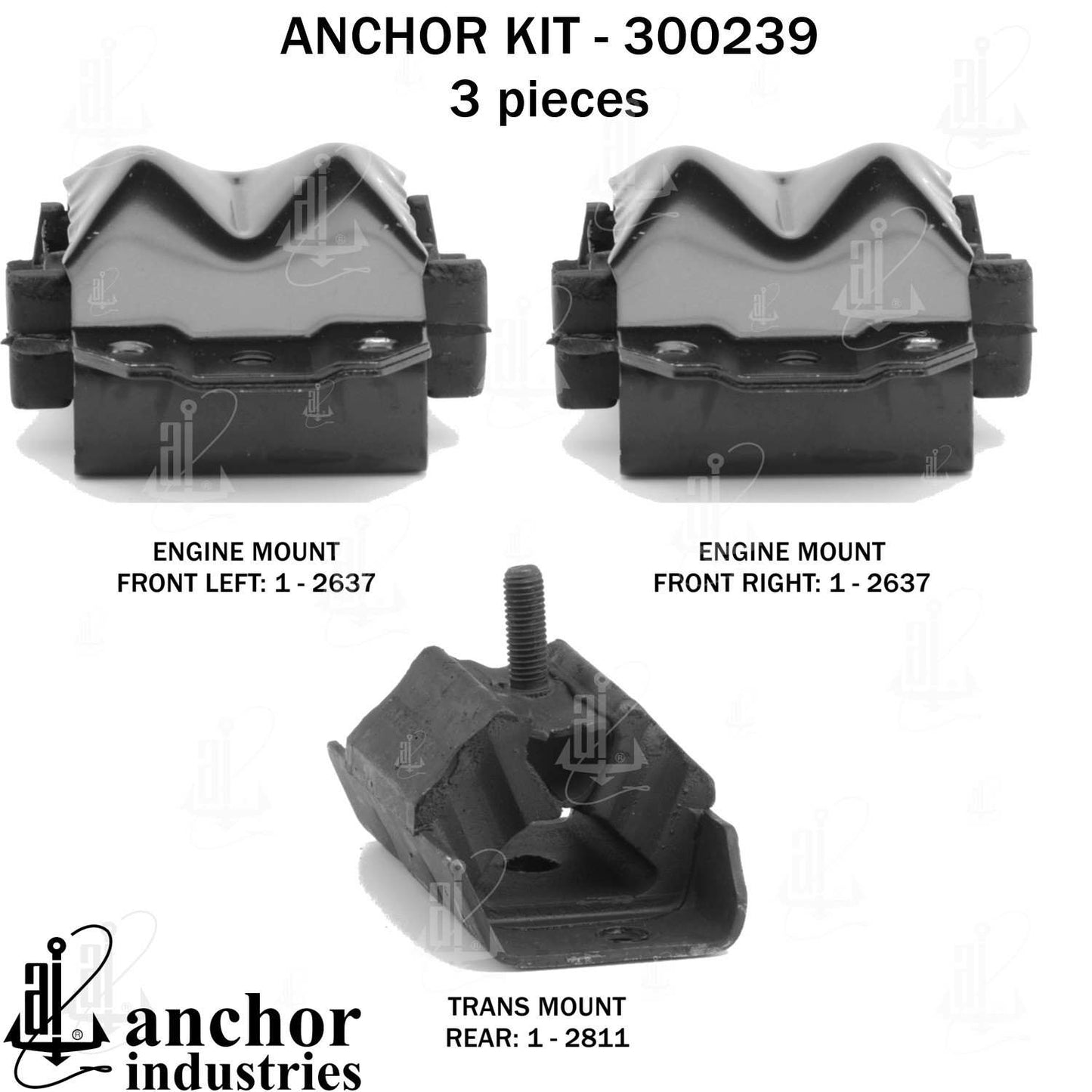Anchor Engine Mount Kit 300239