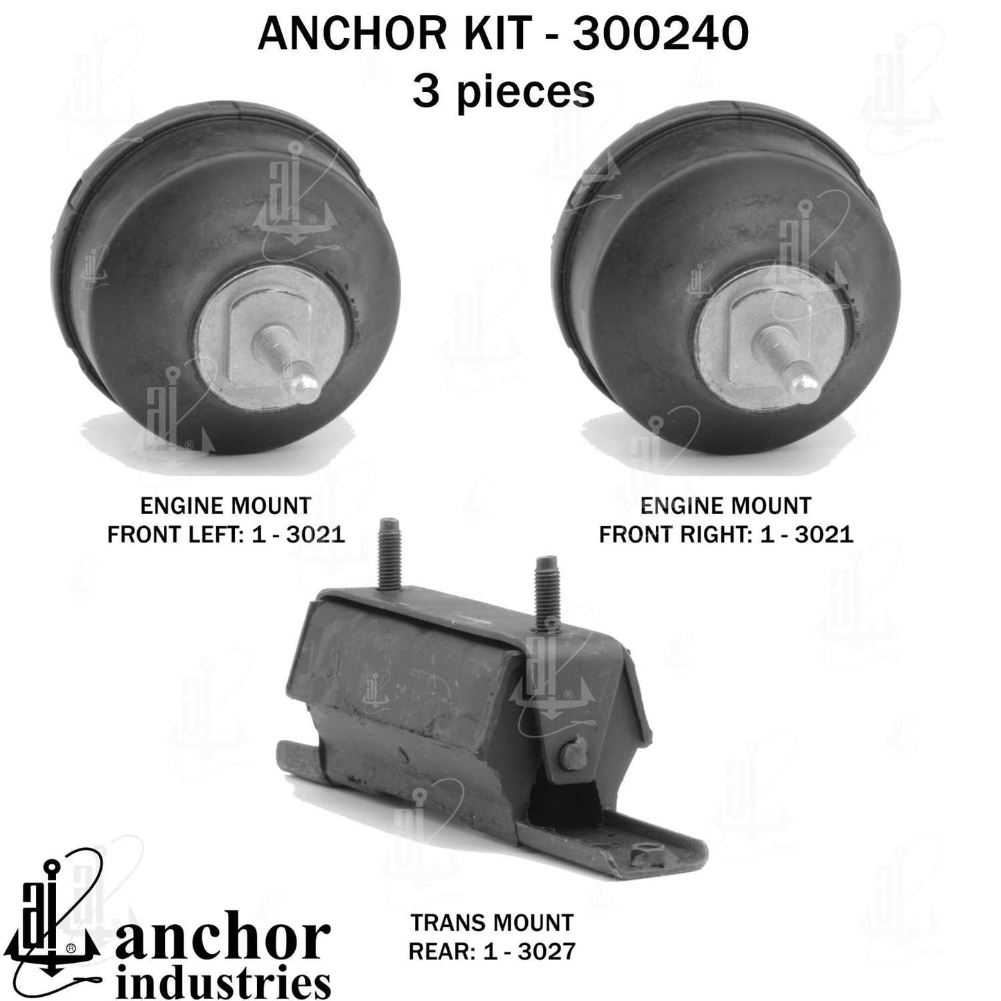Anchor Engine Mount Kit 300240