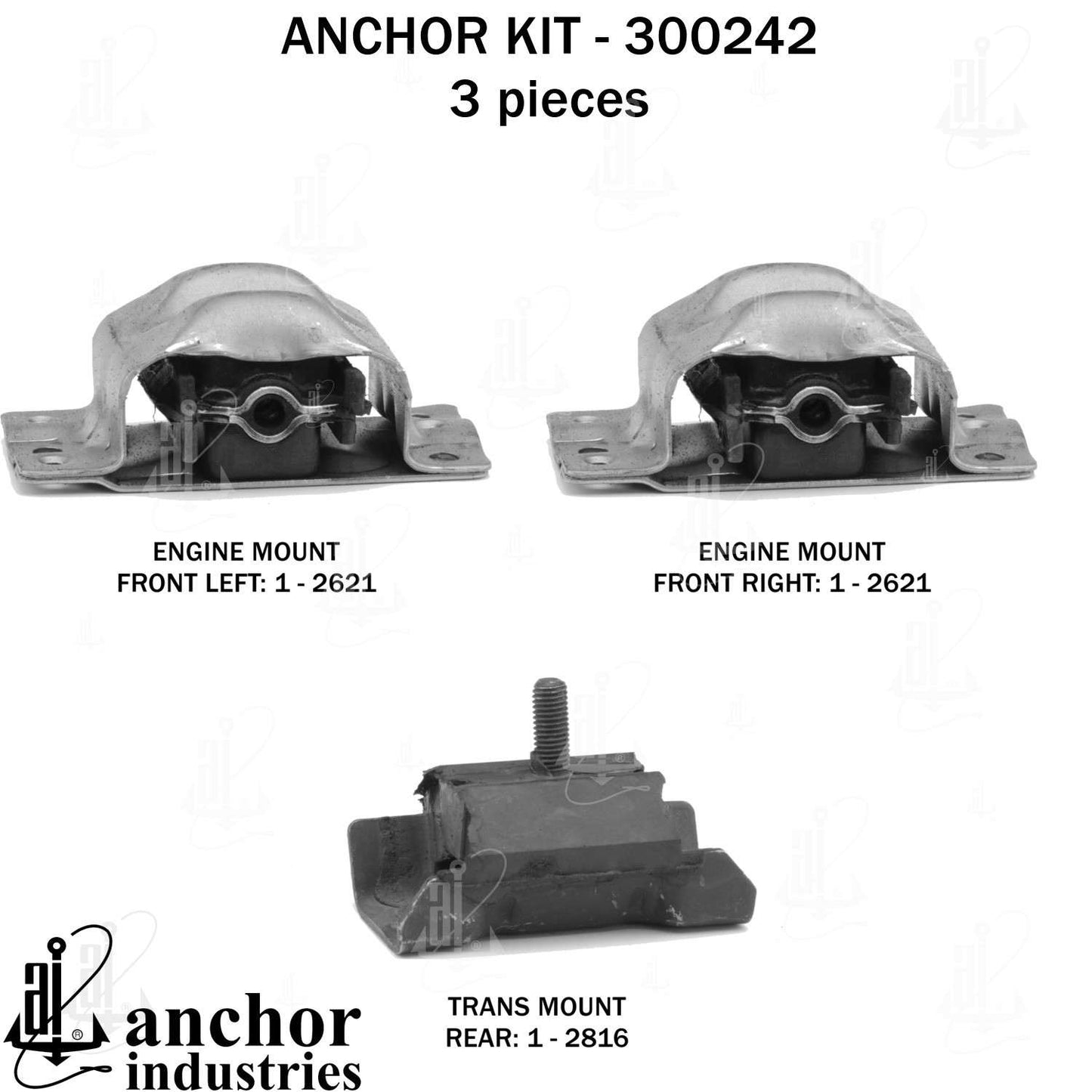 Anchor Engine Mount Kit 300242