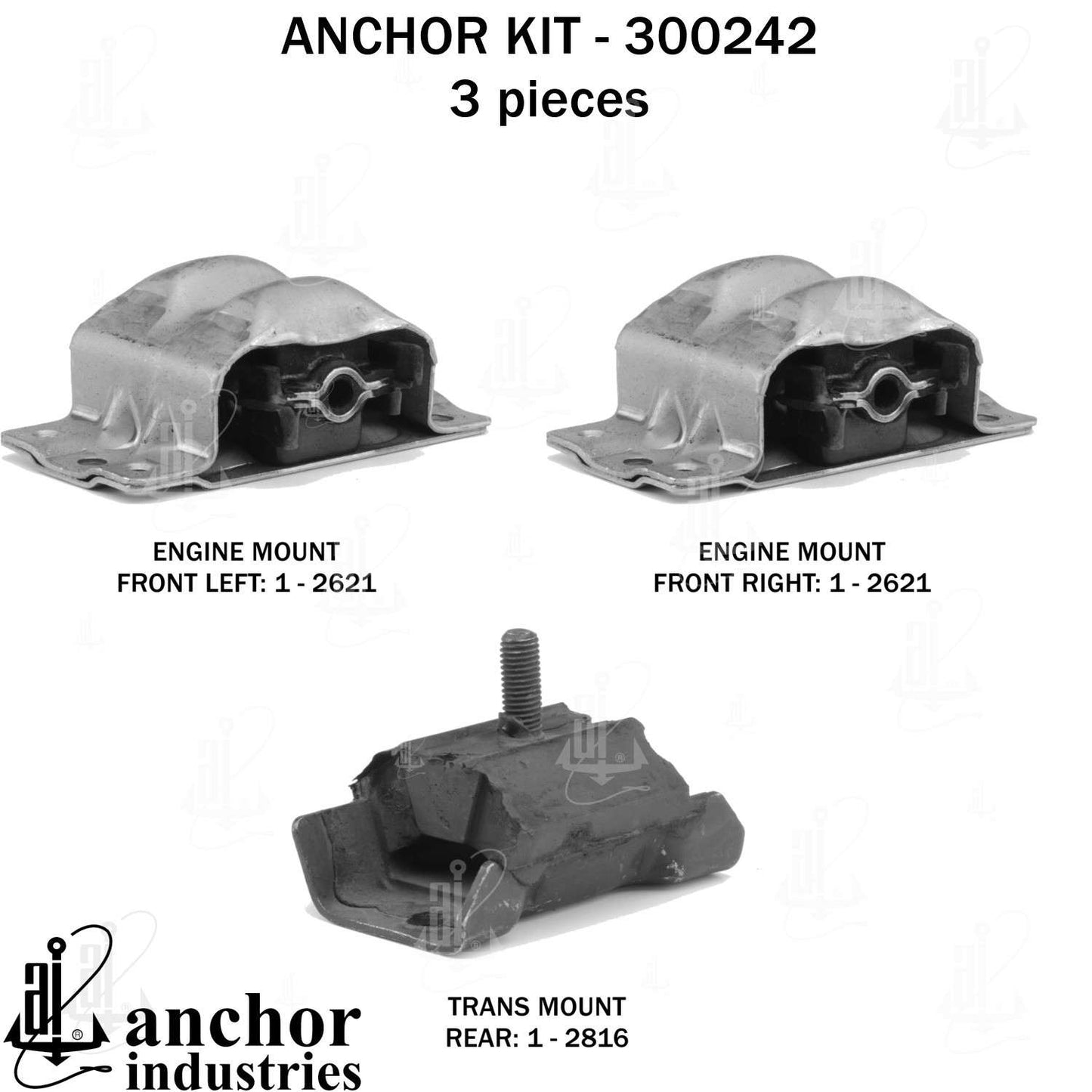 Anchor Engine Mount Kit 300242