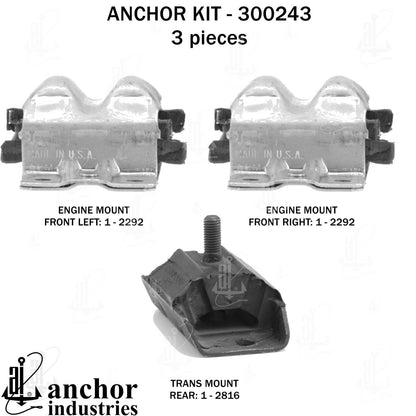 Anchor Engine Mount Kit 300243