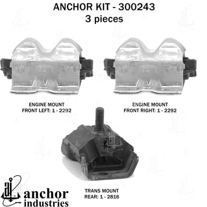 Anchor Engine Mount Kit 300243
