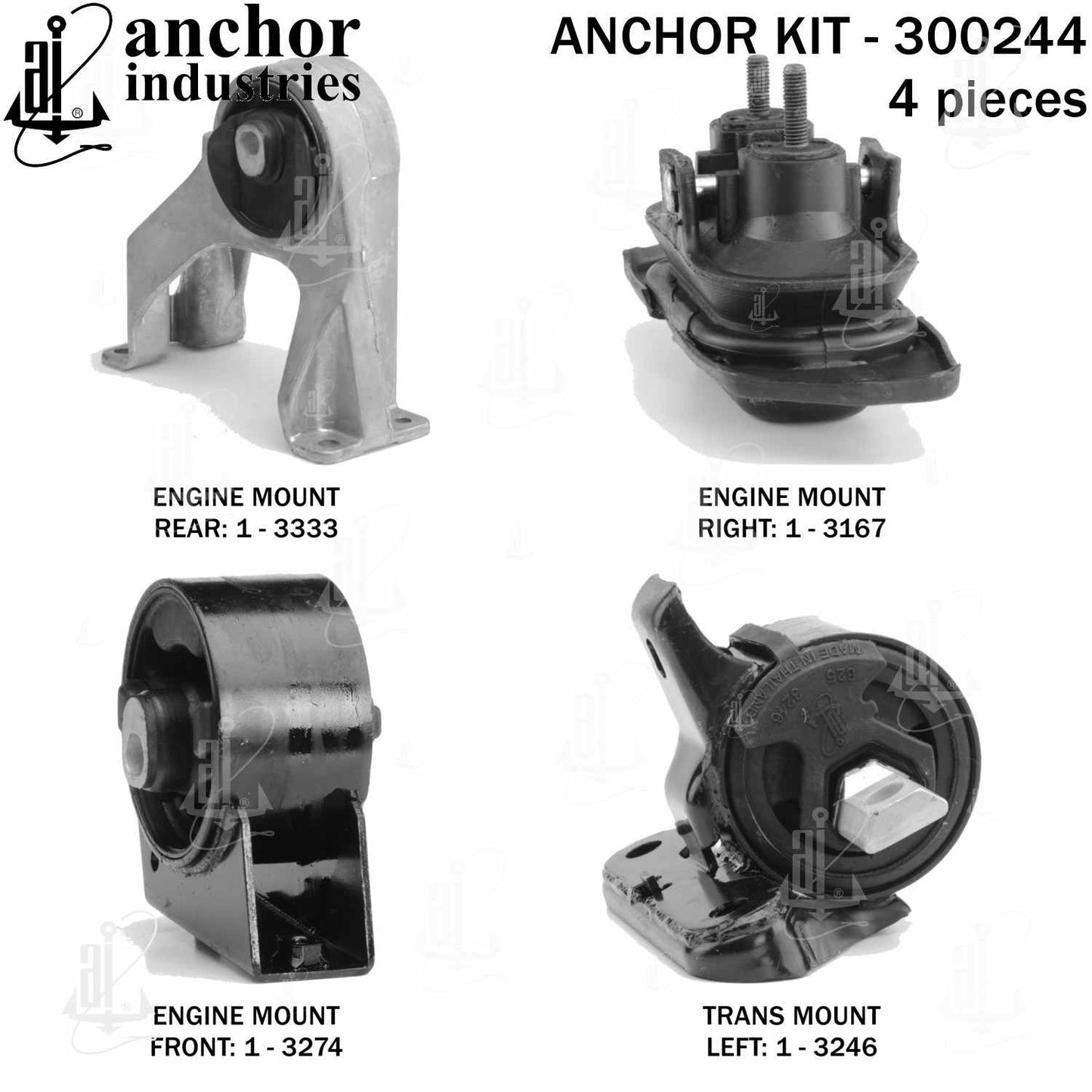 Anchor Engine Mount Kit 300244