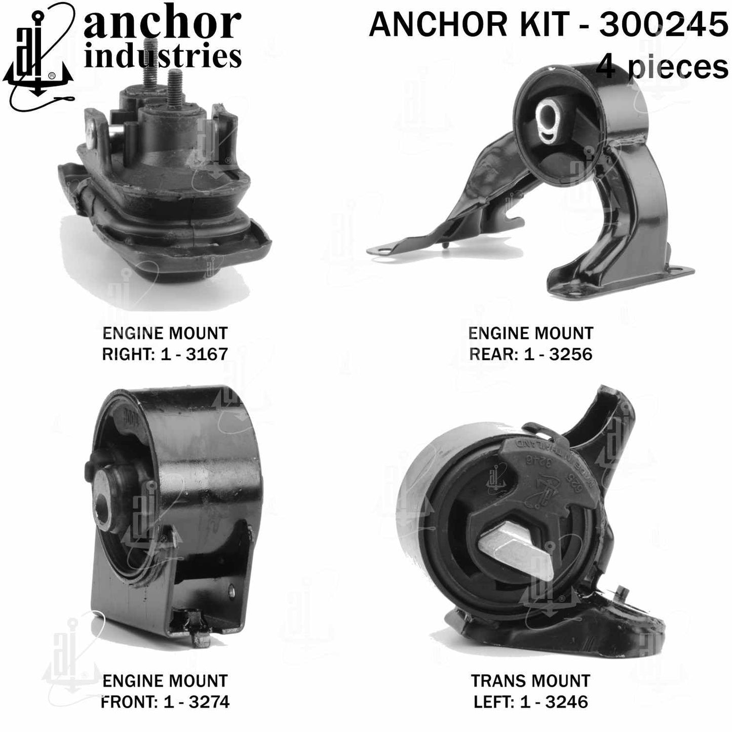 Anchor Engine Mount Kit 300245