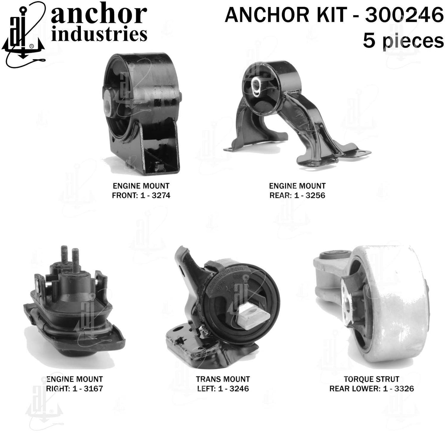 Anchor Engine Mount Kit 300246
