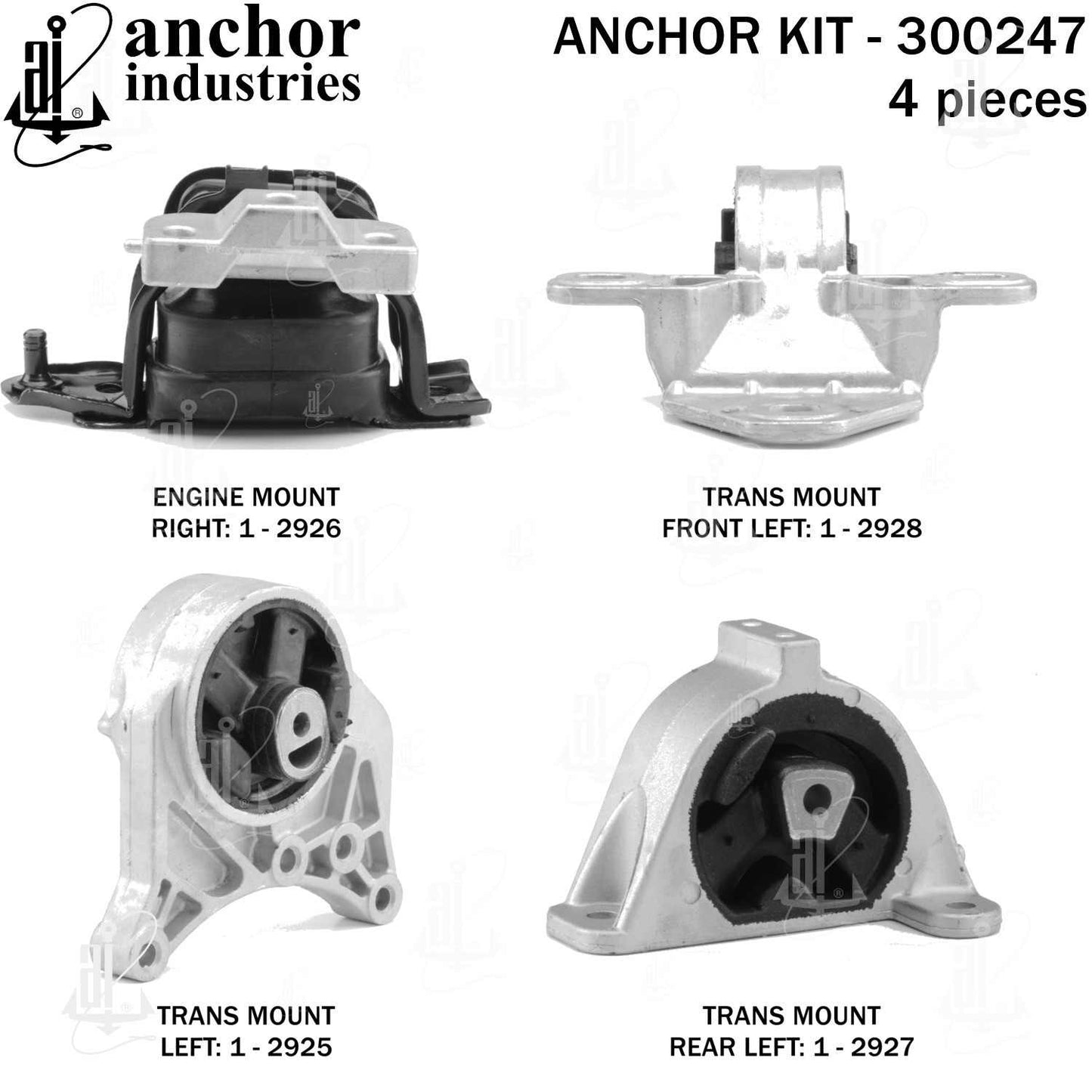Anchor Engine Mount Kit 300247