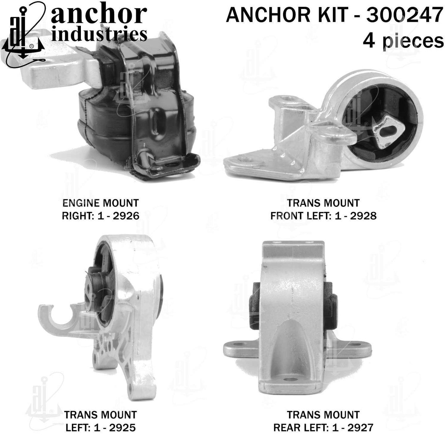 Anchor Engine Mount Kit 300247