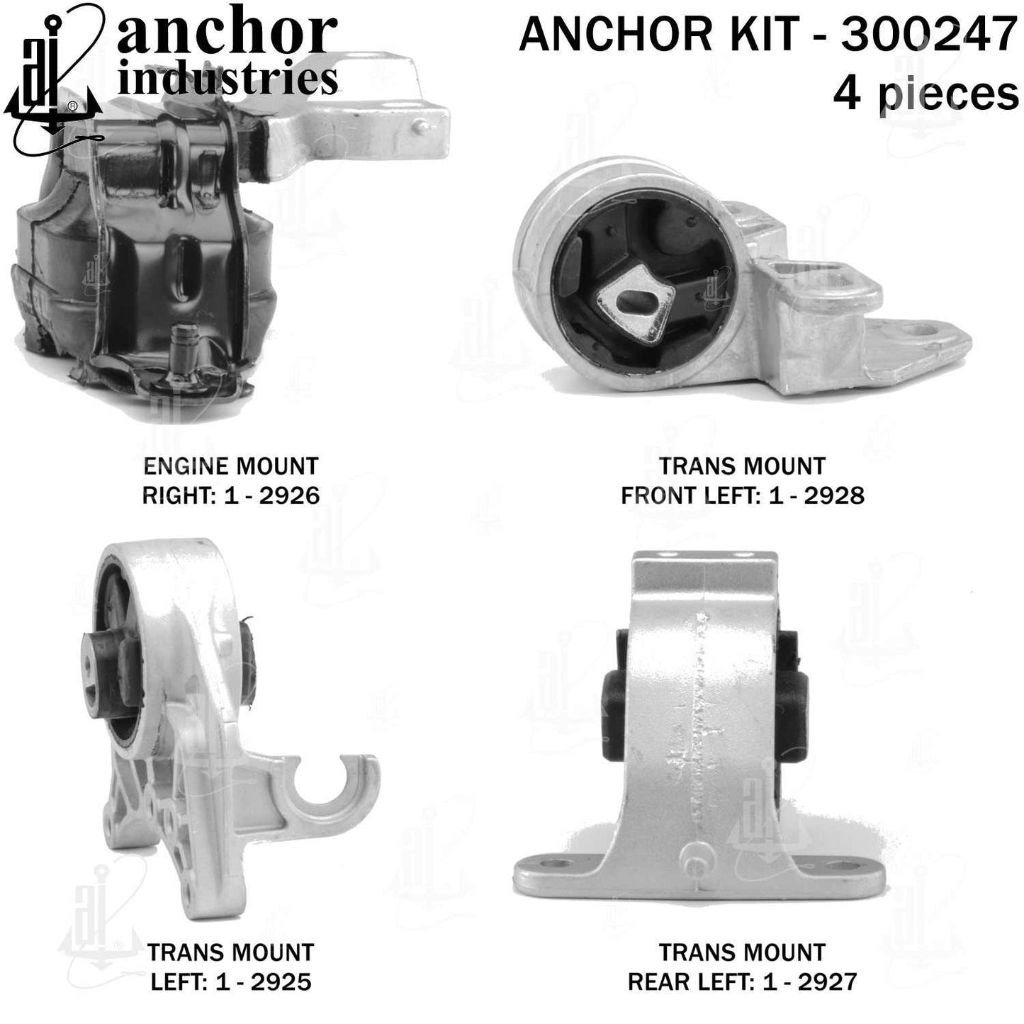 Anchor Engine Mount Kit 300247