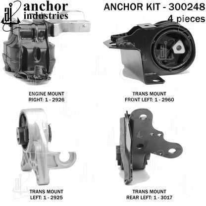 Anchor Engine Mount Kit 300248