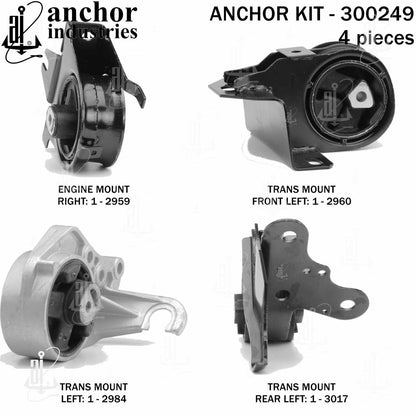 Anchor Engine Mount Kit 300249