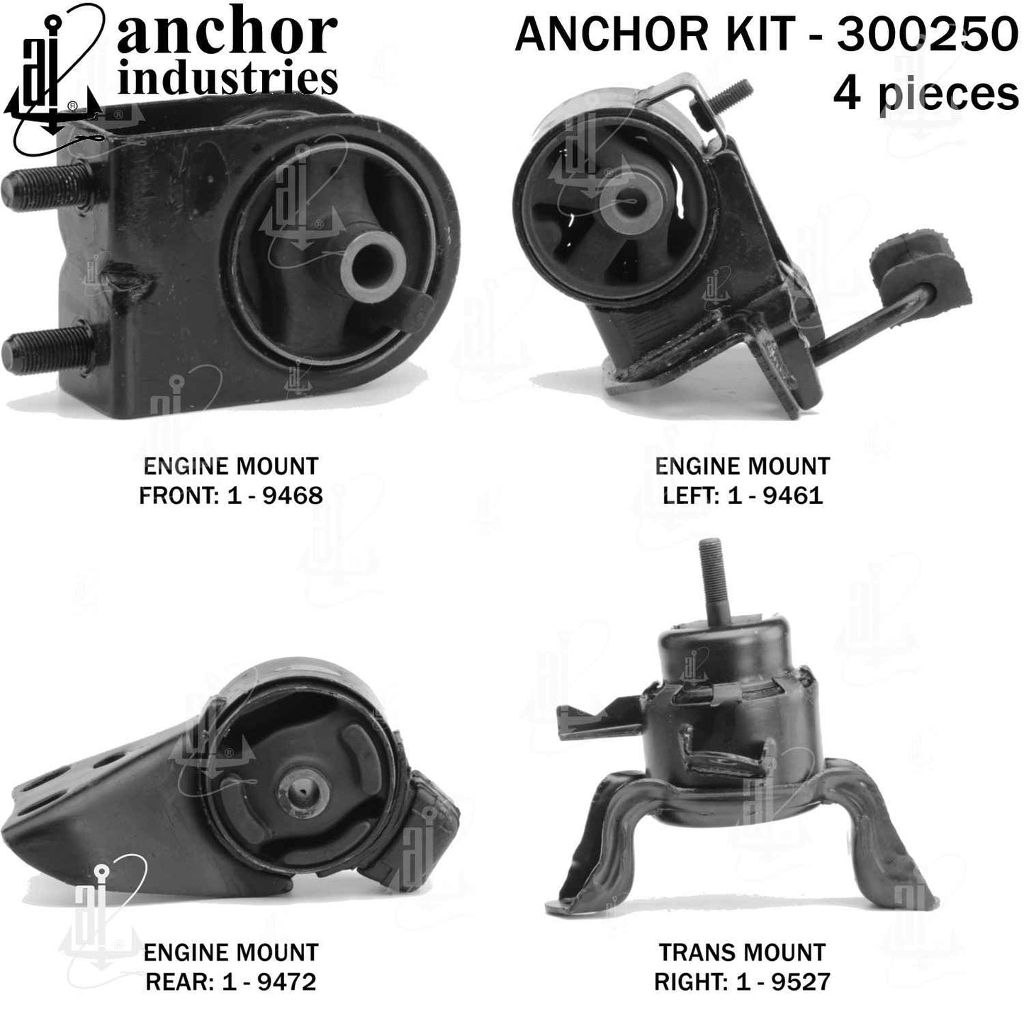 Anchor Engine Mount Kit 300250