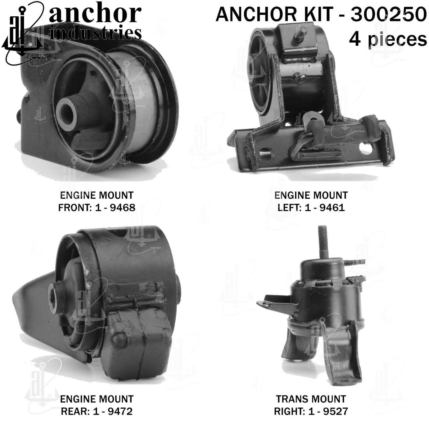 Anchor Engine Mount Kit 300250