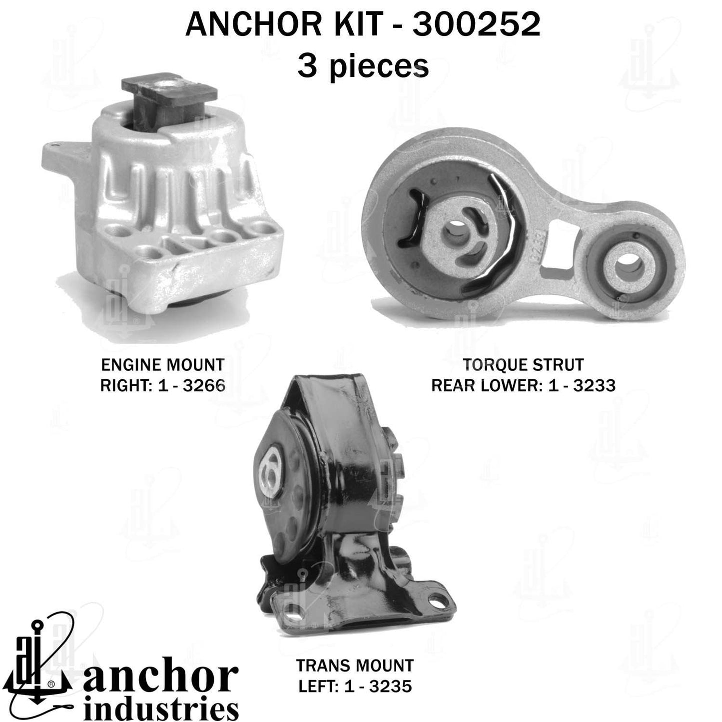 Anchor Engine Mount Kit 300252