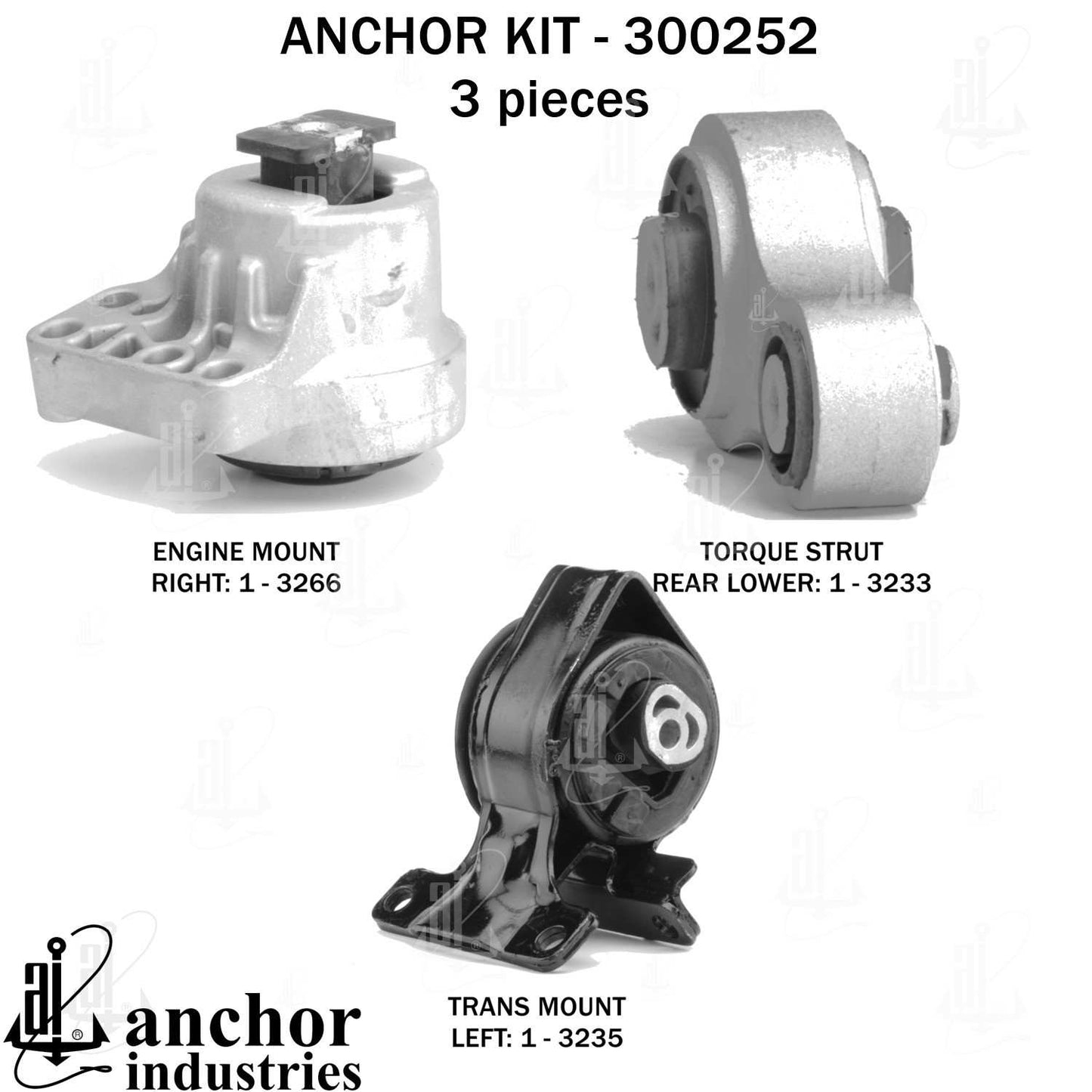 Anchor Engine Mount Kit 300252