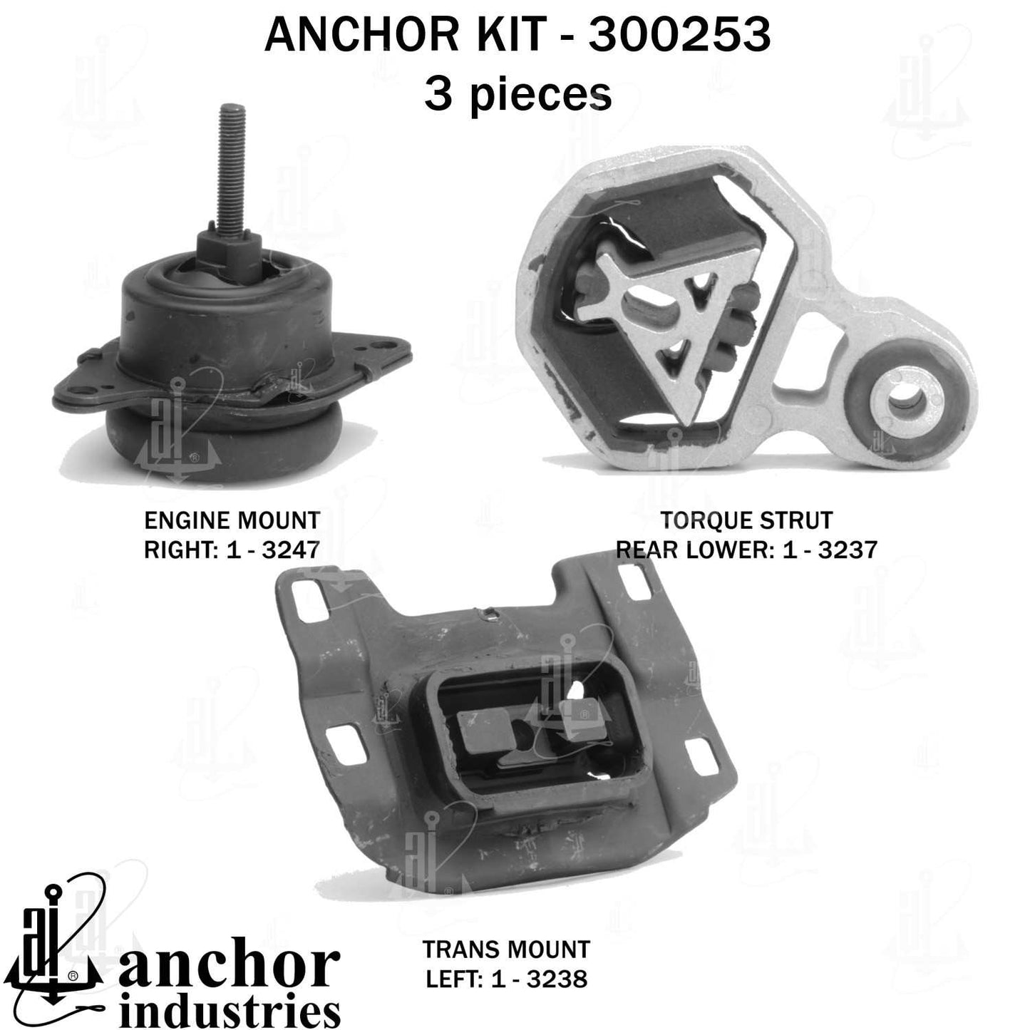 Anchor Engine Mount Kit 300253