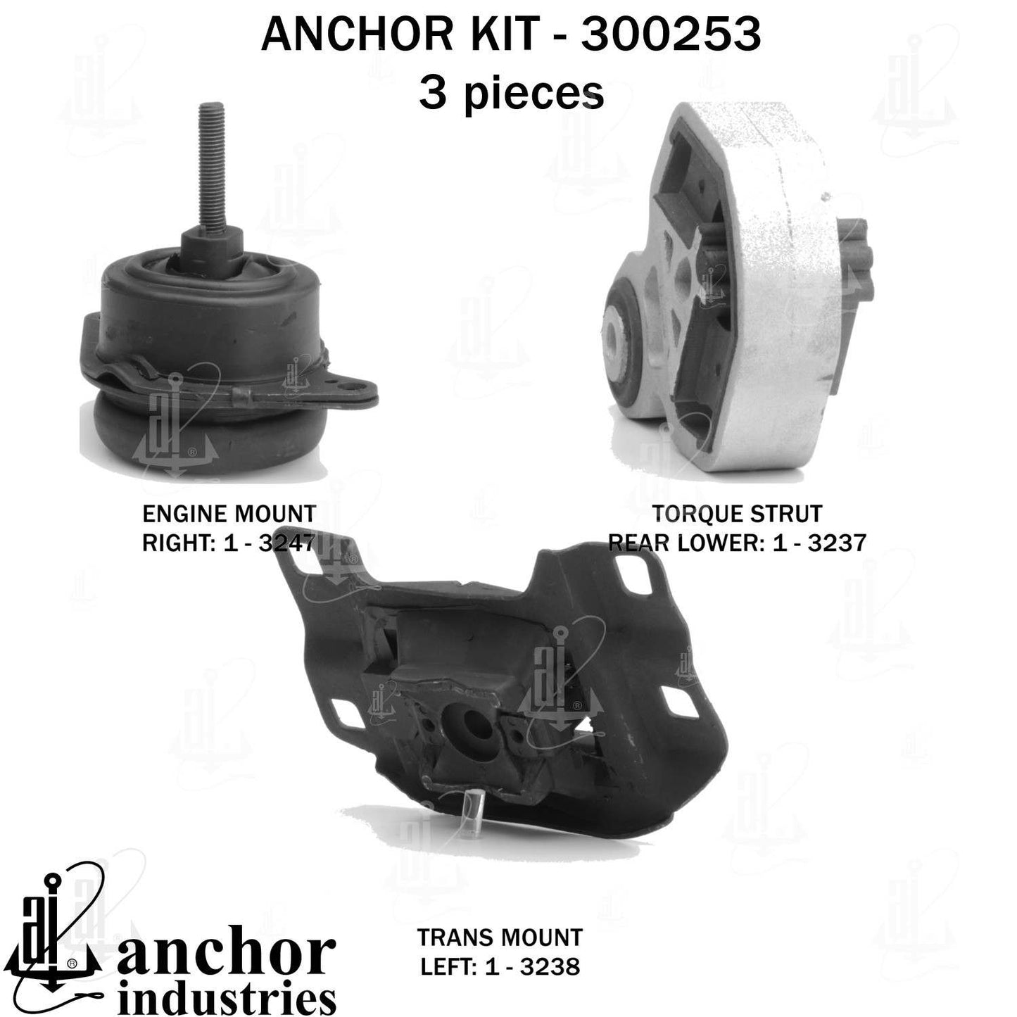 Anchor Engine Mount Kit 300253