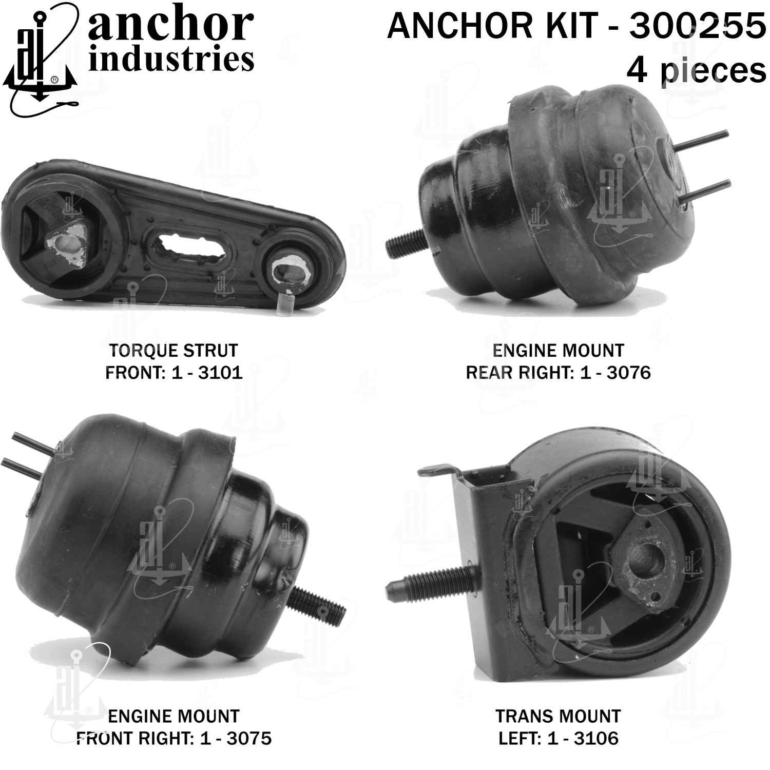 Anchor Engine Mount Kit 300255