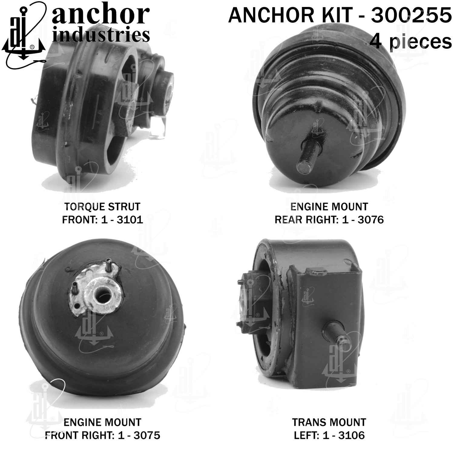 Anchor Engine Mount Kit 300255