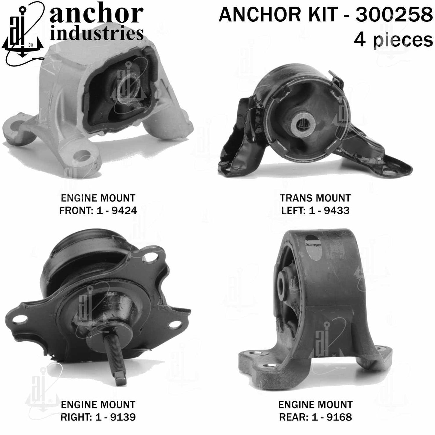 Anchor Engine Mount Kit 300258