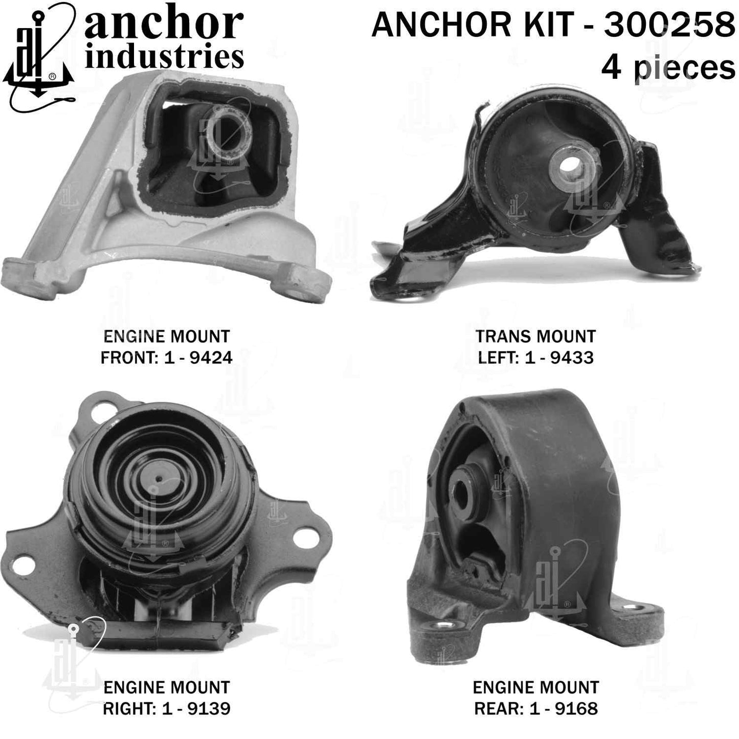 Anchor Engine Mount Kit 300258