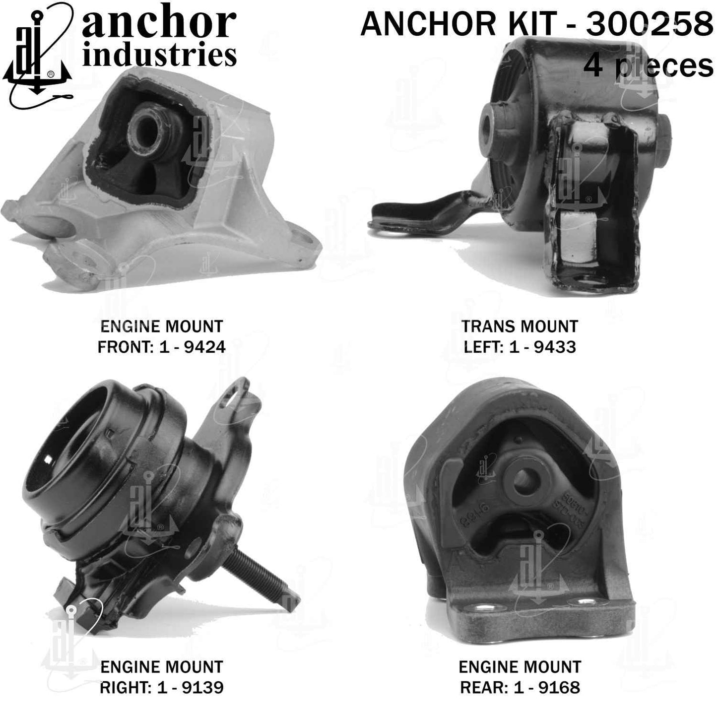 Anchor Engine Mount Kit 300258