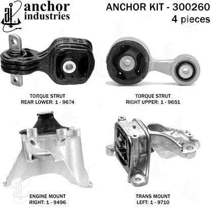 Anchor Engine Mount Kit 300260