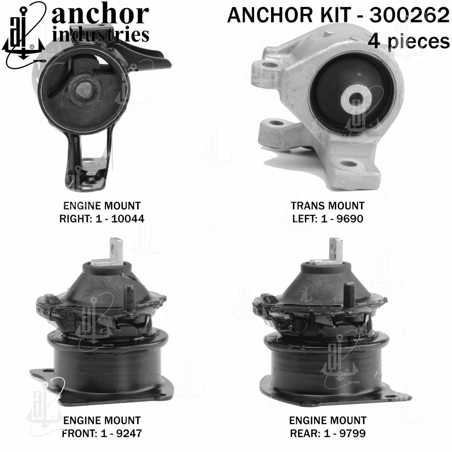 Anchor Engine Mount Kit 300262