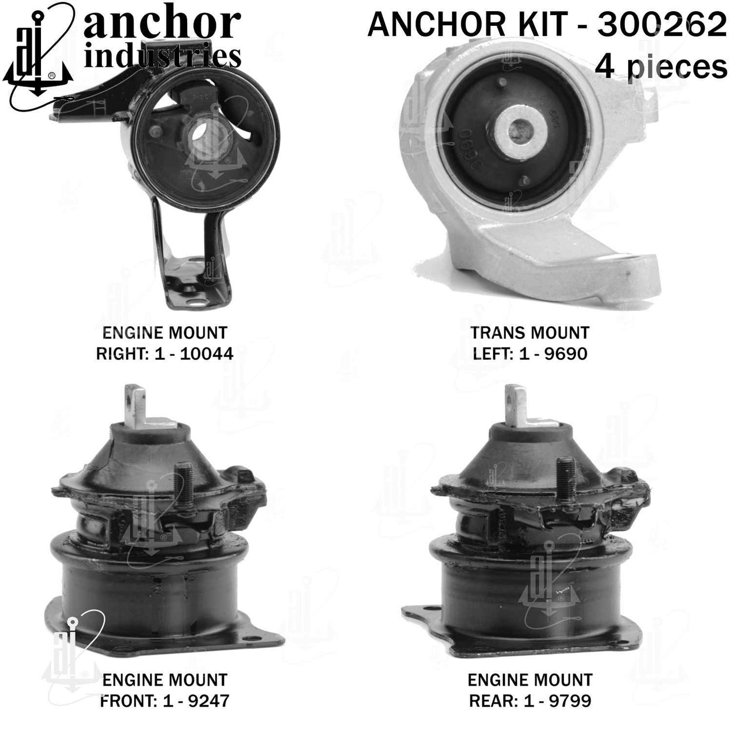 Anchor Engine Mount Kit 300262