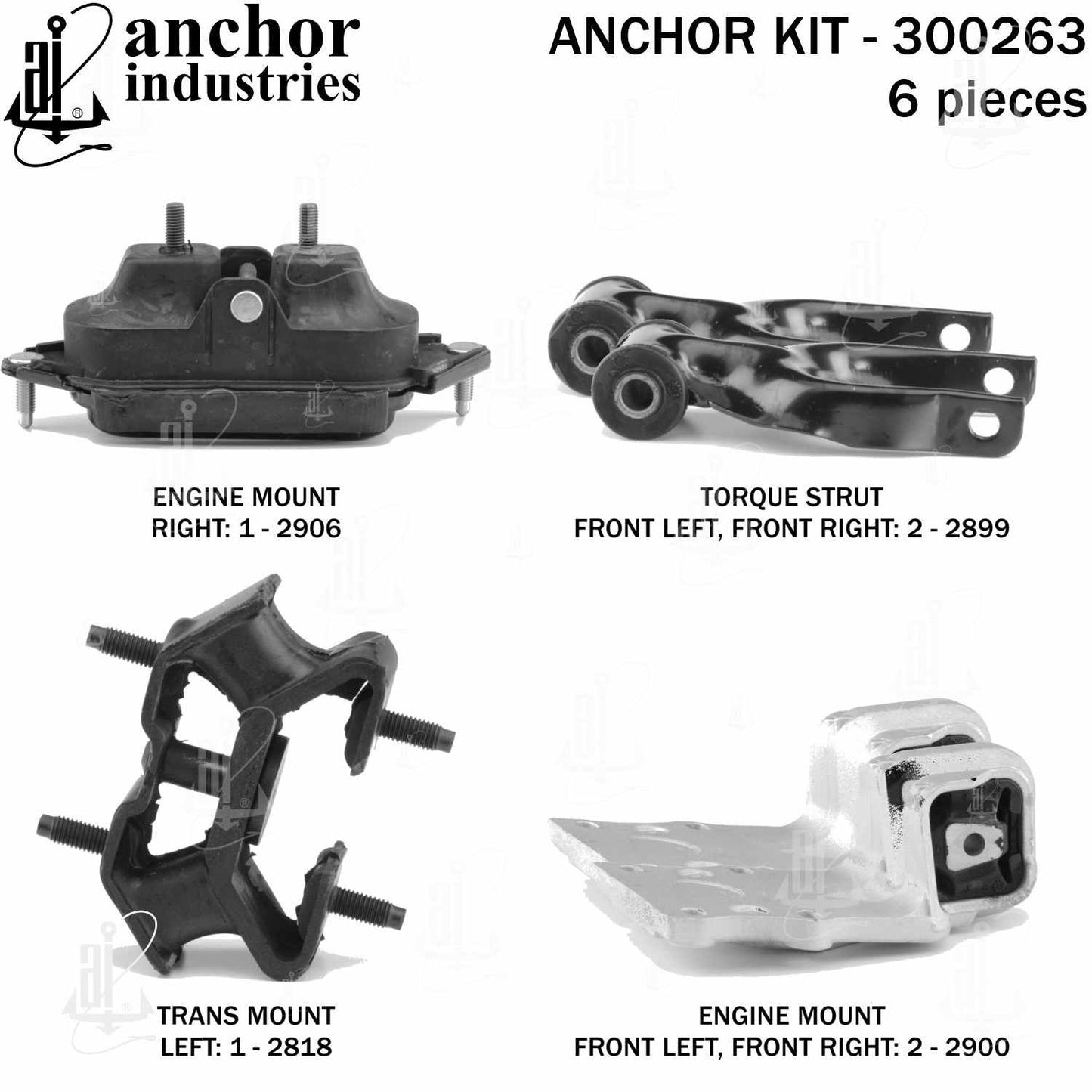 Anchor Engine Mount Kit 300263