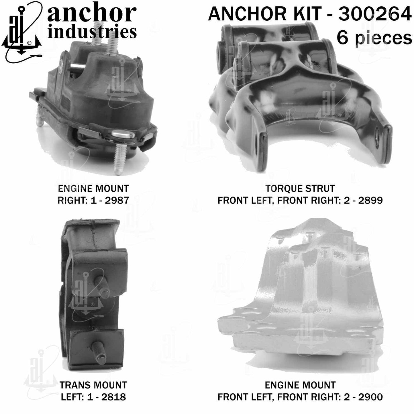 Anchor Engine Mount Kit 300264