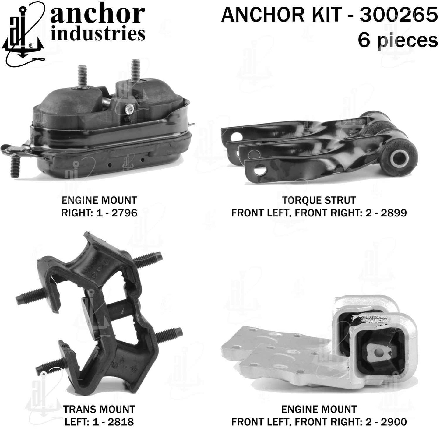 Anchor Engine Mount Kit 300265