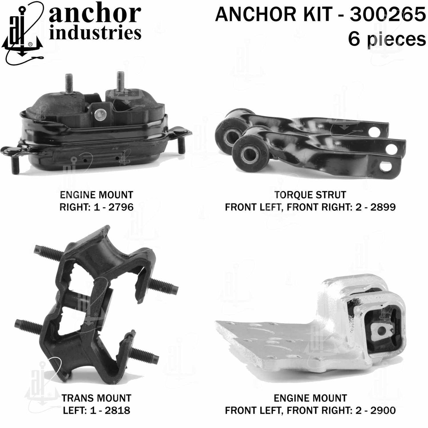 Anchor Engine Mount Kit 300265