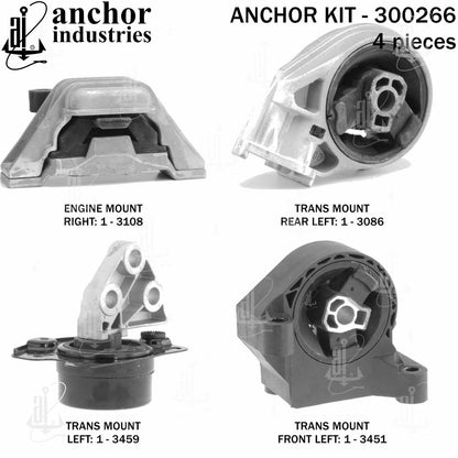 Anchor Engine Mount Kit 300266