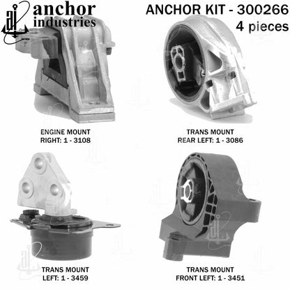 Anchor Engine Mount Kit 300266