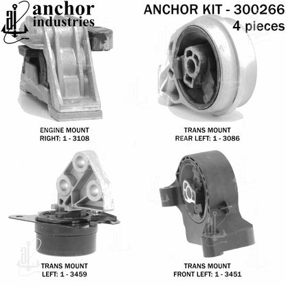 Anchor Engine Mount Kit 300266
