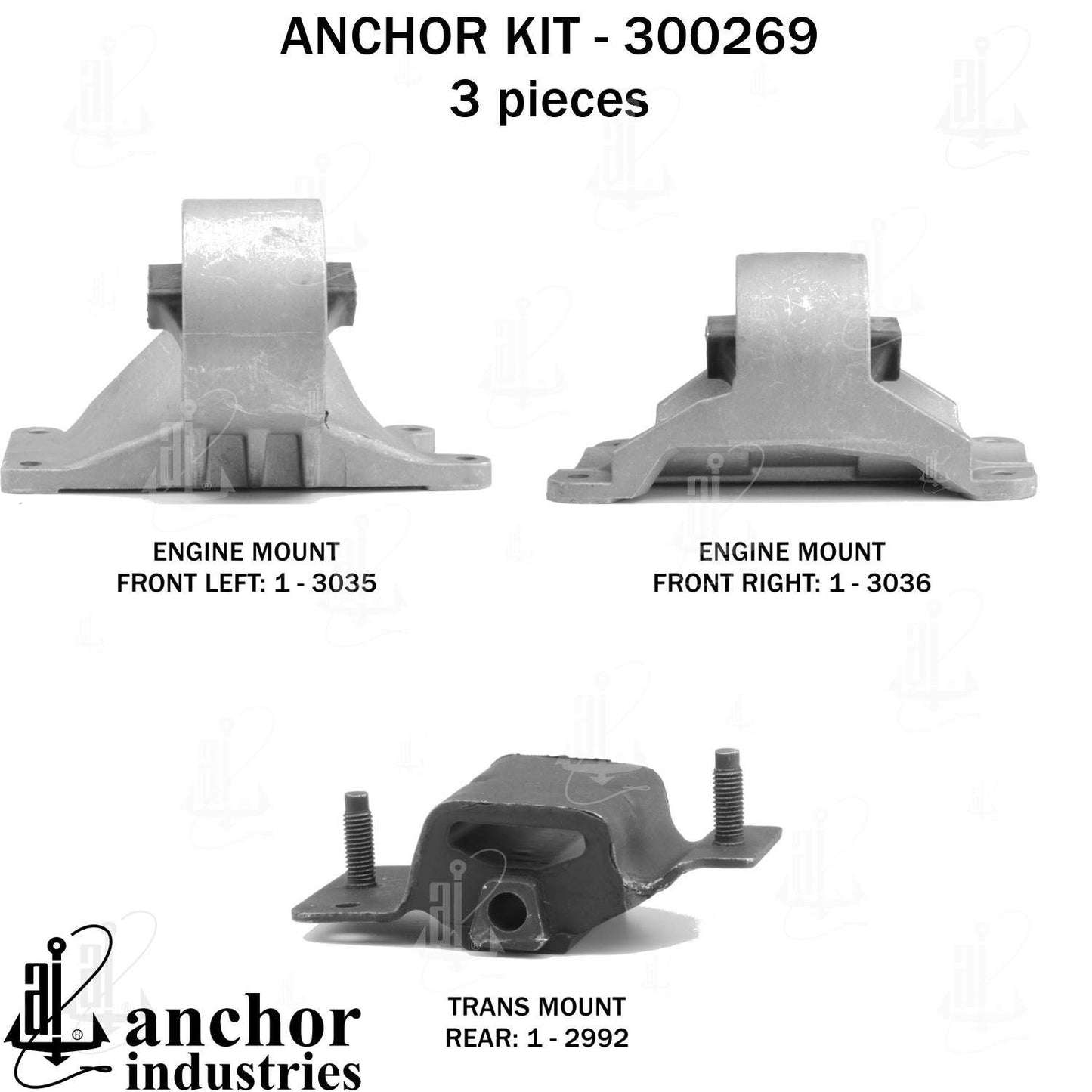 Anchor Engine Mount Kit 300269