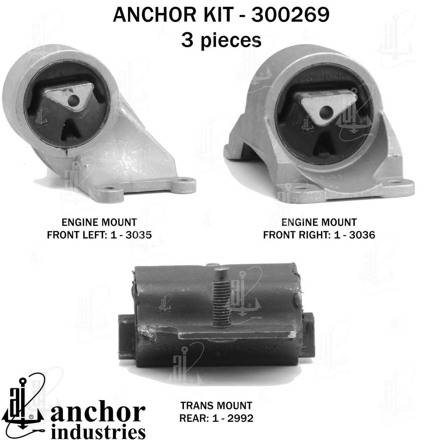 Anchor Engine Mount Kit 300269